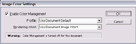   Image Color Settings