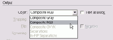  Color  Output   Print