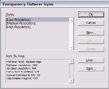   Transparency Flattener