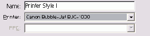      Printer Style